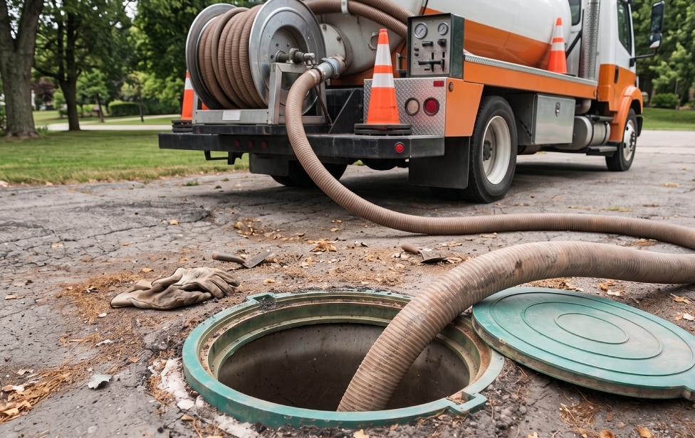 Planta de tratamiento de aguas residuales para extracción profesional de efluentes líquidos