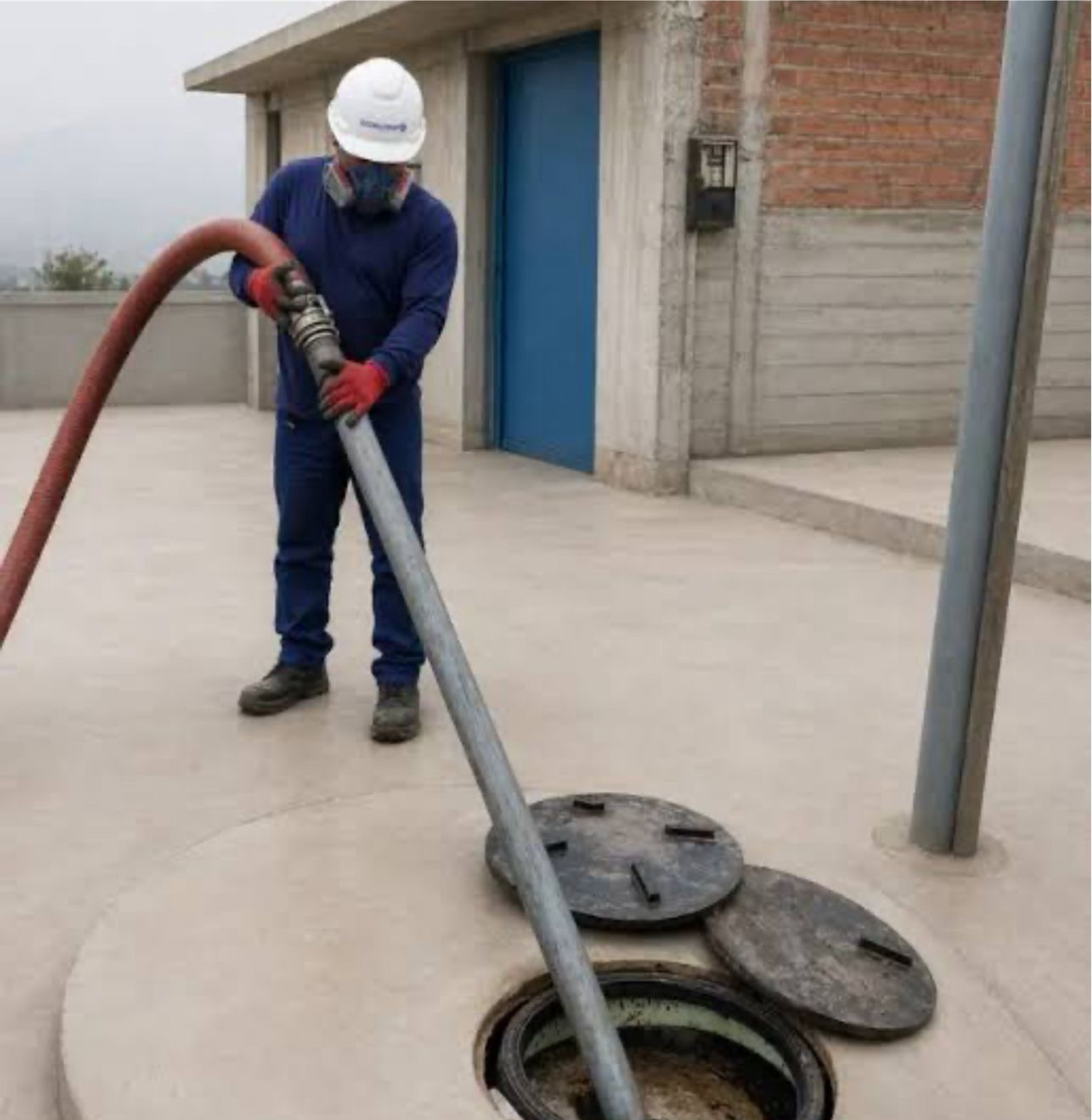 Limpieza trampa de grasa 1